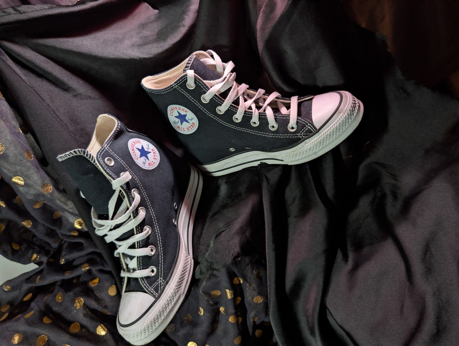 size Converse Chuck Taylor All Star Wedge Platform High Top Canvas Black A11909C