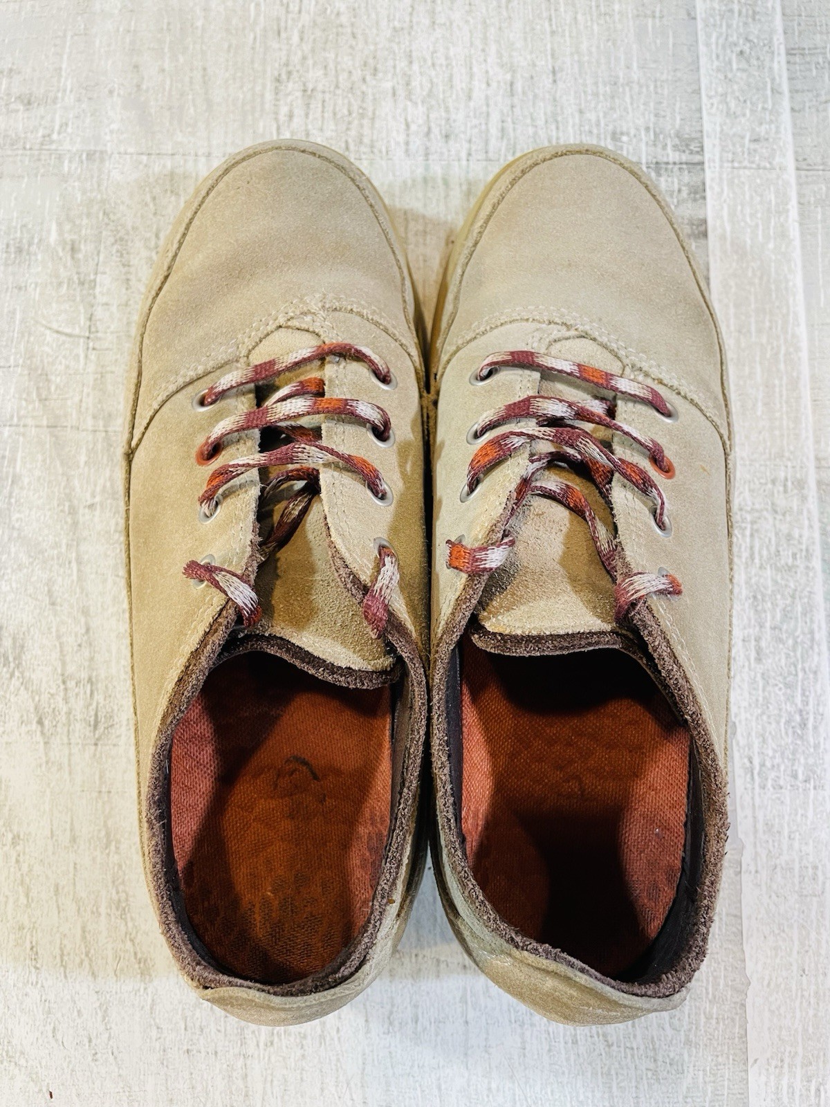 CHACO Velleda Incense Beige Suede Comfort Sneaker J103156 Women US 6