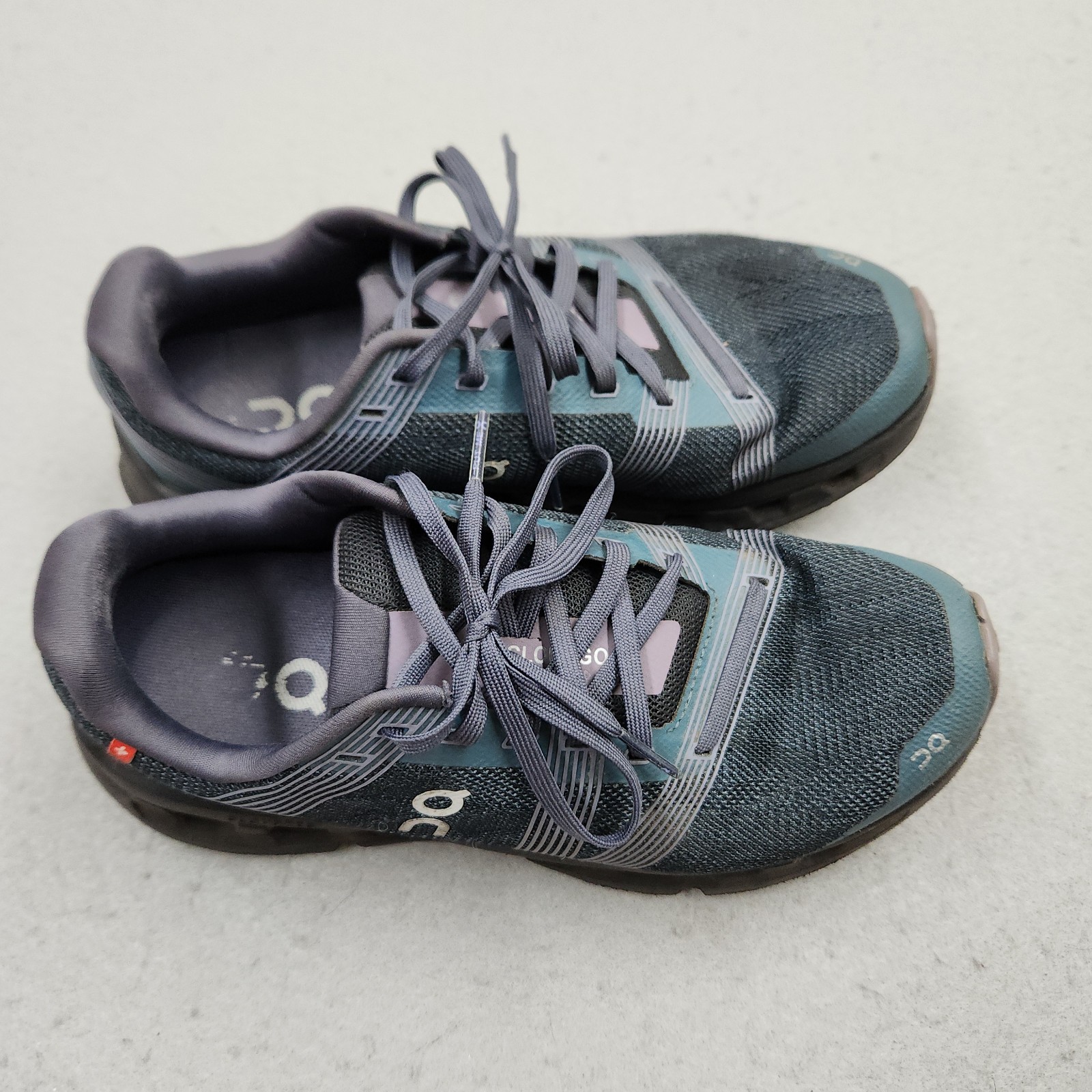 ON Cloud Shoes Womens 7.5 Blue Purple Storm Magnet Cloudgo Running Sneakers