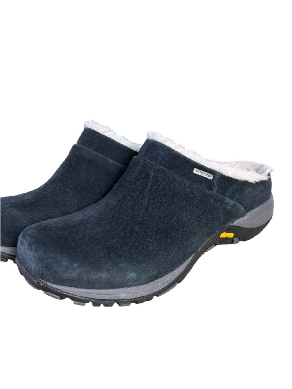 Dansko Parson Waterproof Shearling Black Suede Clogs – Women’s Sz EU 39 (US 9)
