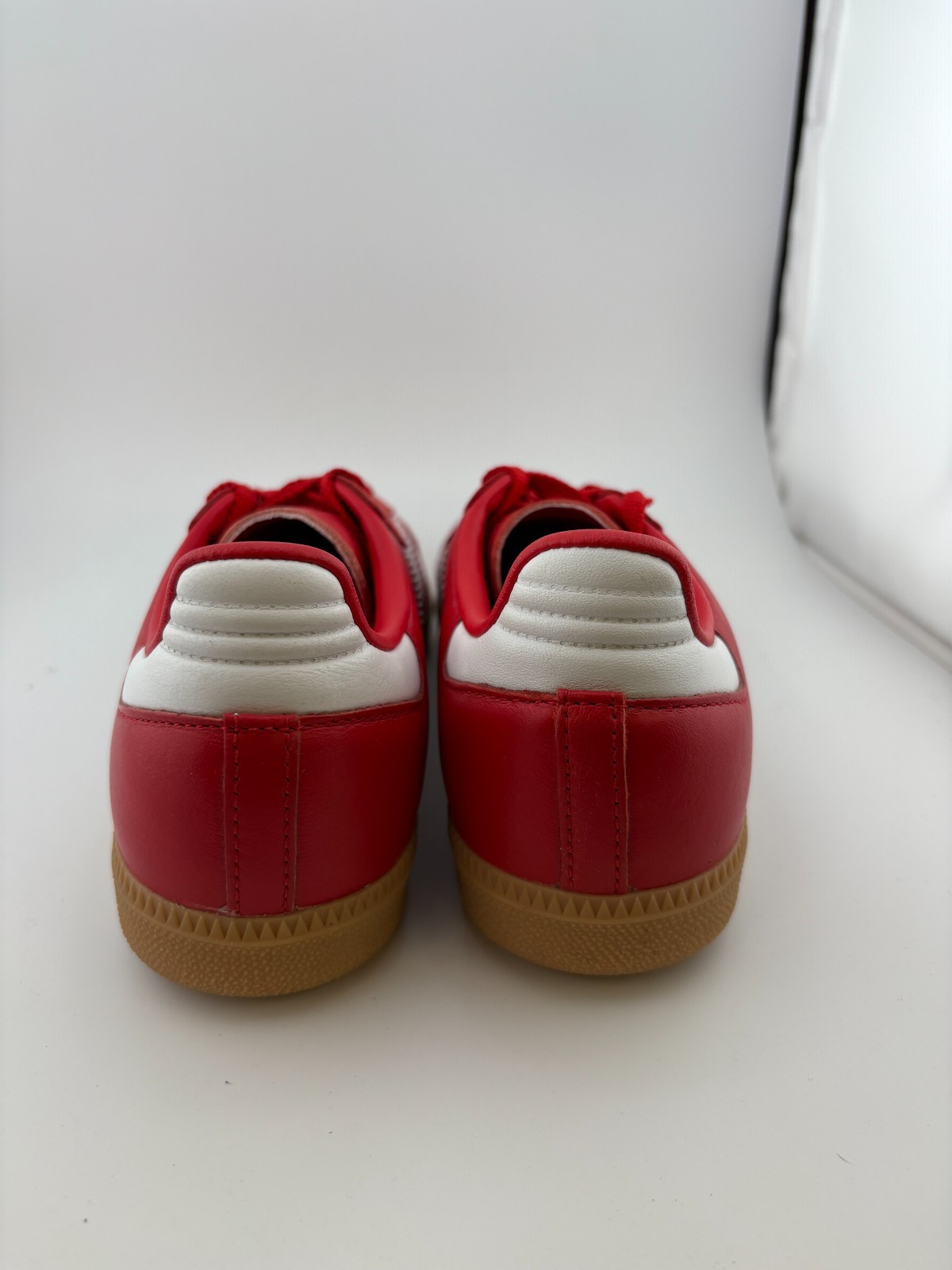 WORN adidas Samba OG Better Scarlet IE6524 Size 6.5w NO BOX