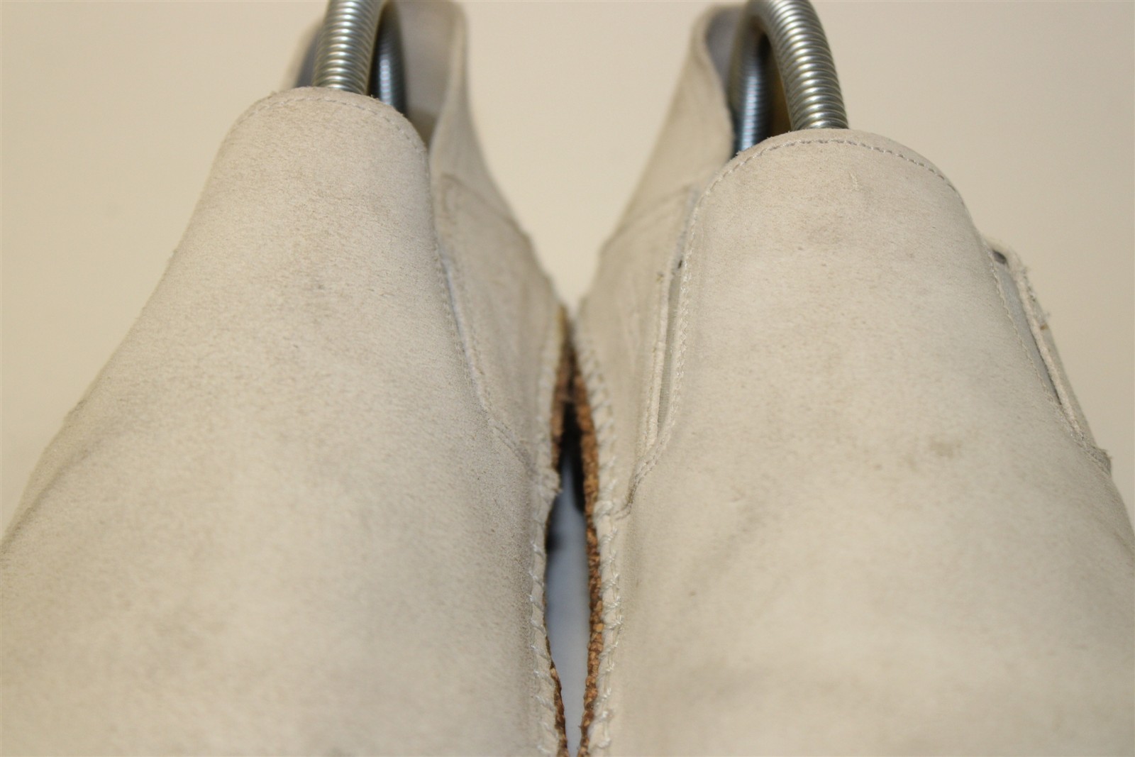 Birkenstock Callan Suede Slip On Loafers Womens 10 N 41 Mens 8 Light Beige Shoes