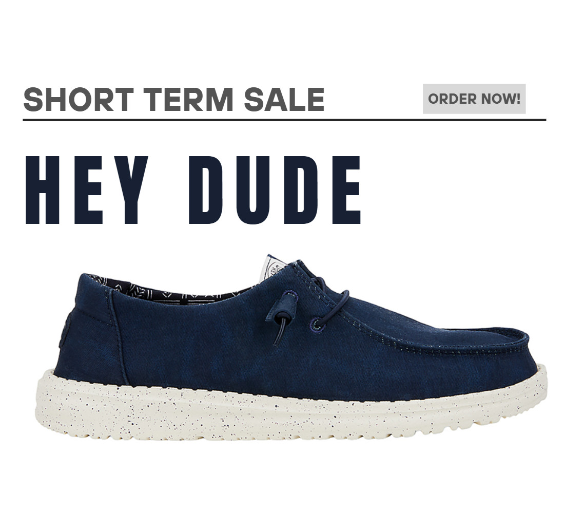 SALE NOW 🔥 HEY DUDE Wendy Stretch Canvas Loafer Flat – Women’s Loafer NWB