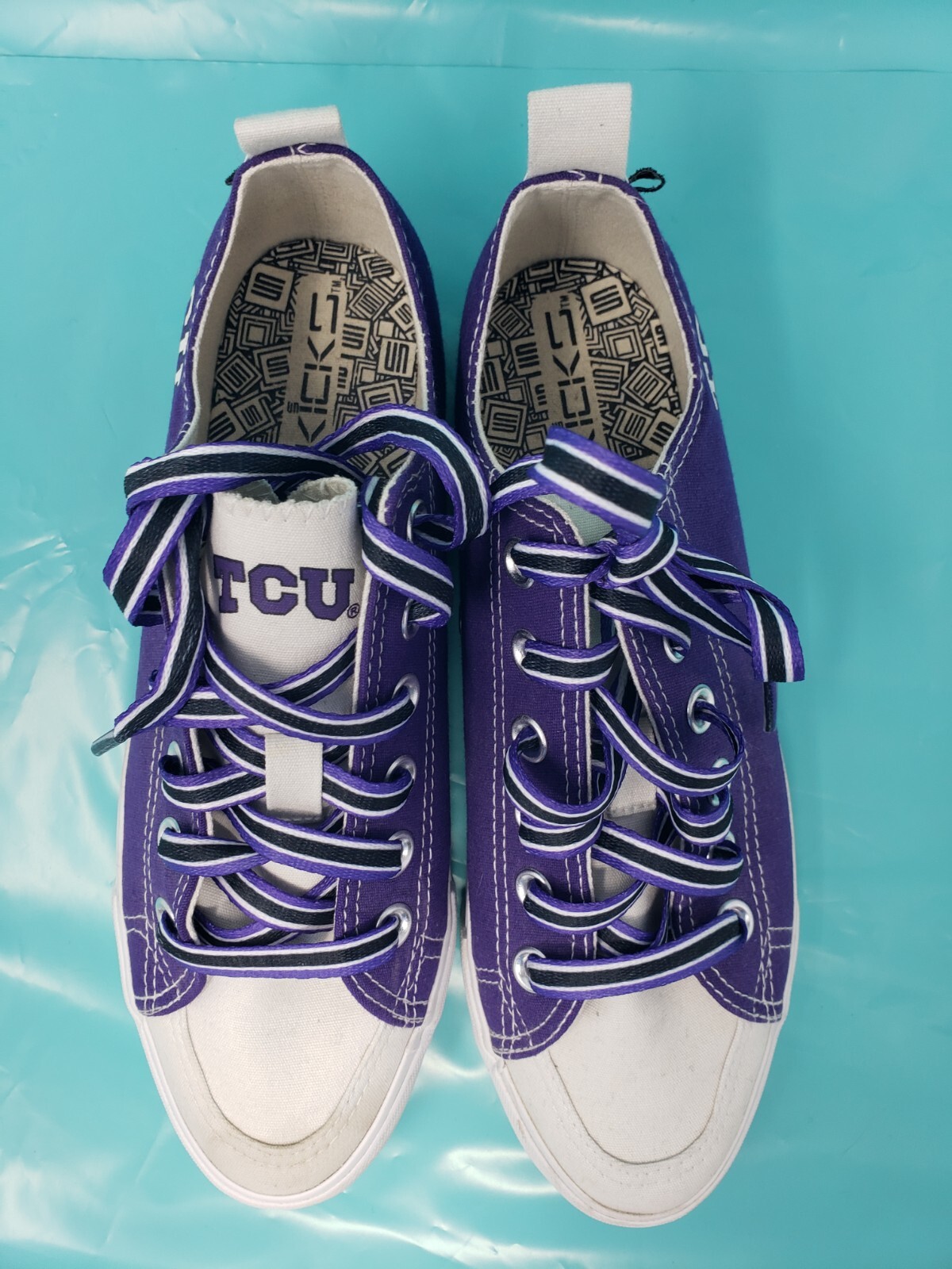 Skicks Collegiate TCU Horned Frogs Women’s size 8 Sneaker SLFFBL/11/16
