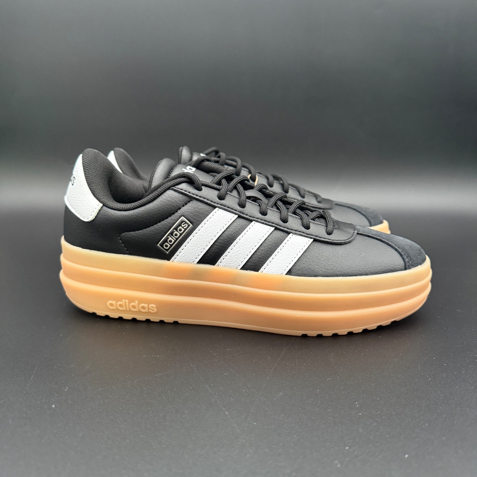 Adidas Women’s VL Court Bold Casual Black White #081