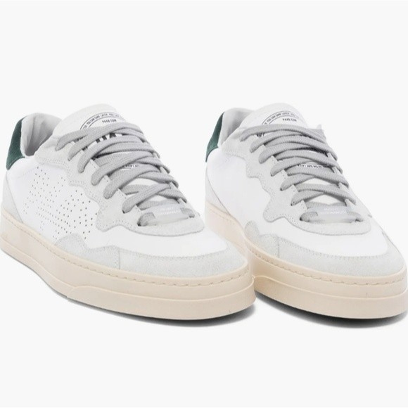 P448 x Project Sustainability White/Gray/ Sneakers Size 40 New