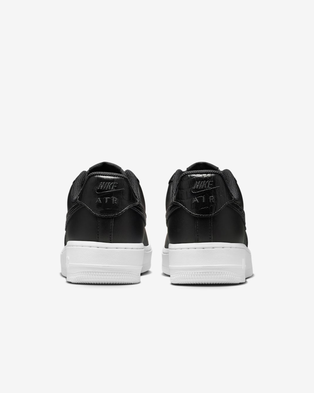 NIKE Women’s Air Force 1 ’07 SE IO4837-001 Black Neutral Gray White Black
