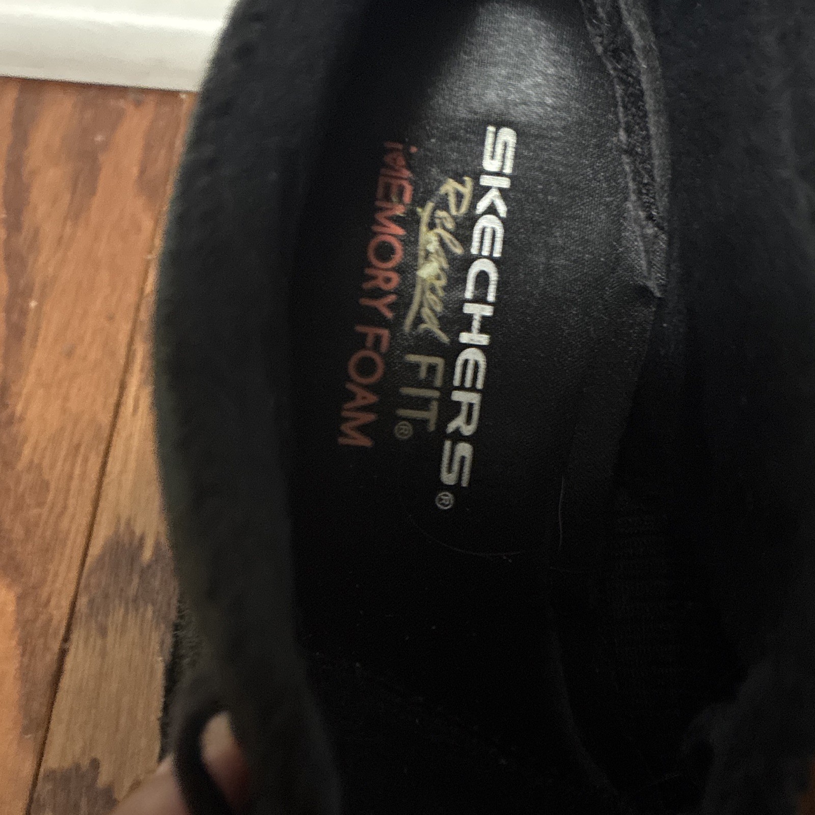 SKECHERS Relaxed Fit Chukka Shoes Black Faux Fur Lined Memory Foam Lace Up 6
