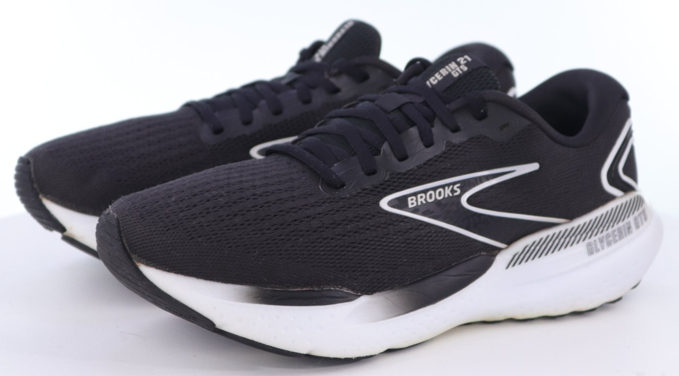 Brooks Glycerin GTS 21 Women’s Running Shoes Size 11 (D) Wide Black