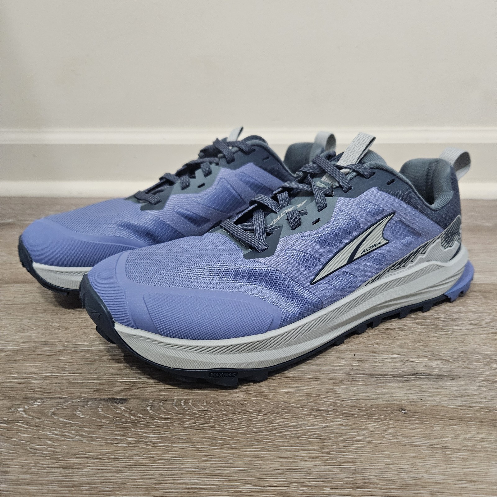 Altra Womens Lone Peak 9 Trail Running Shoe Size 10 Blue EXCELLENT CONDITION!
