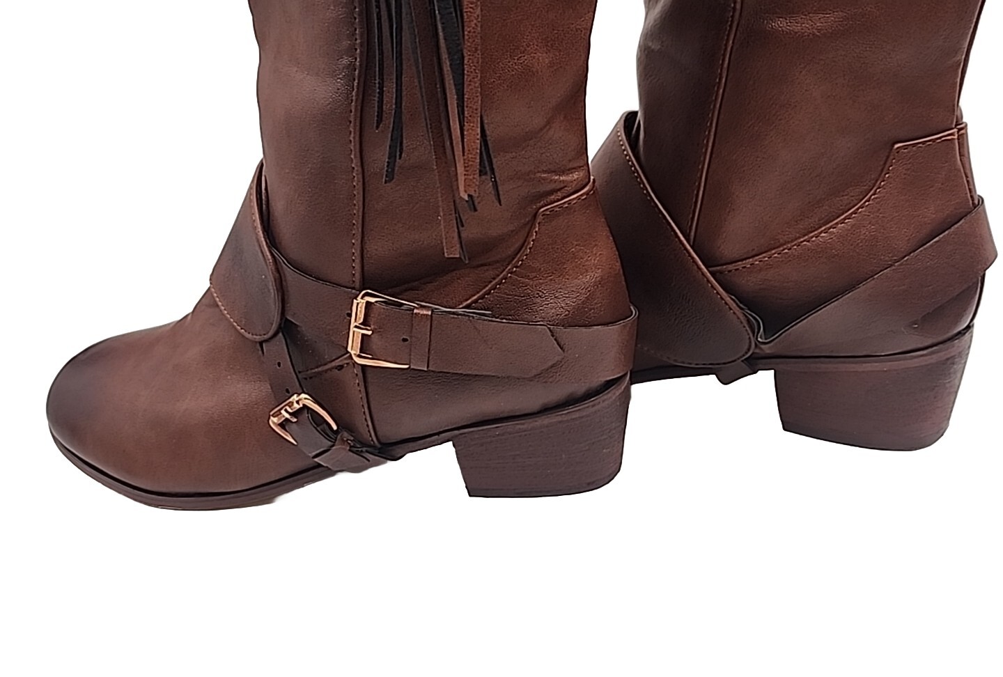 FITORON Womens Knee High Boots- Fashion Large Size Boots Autumn Long Tube Low…