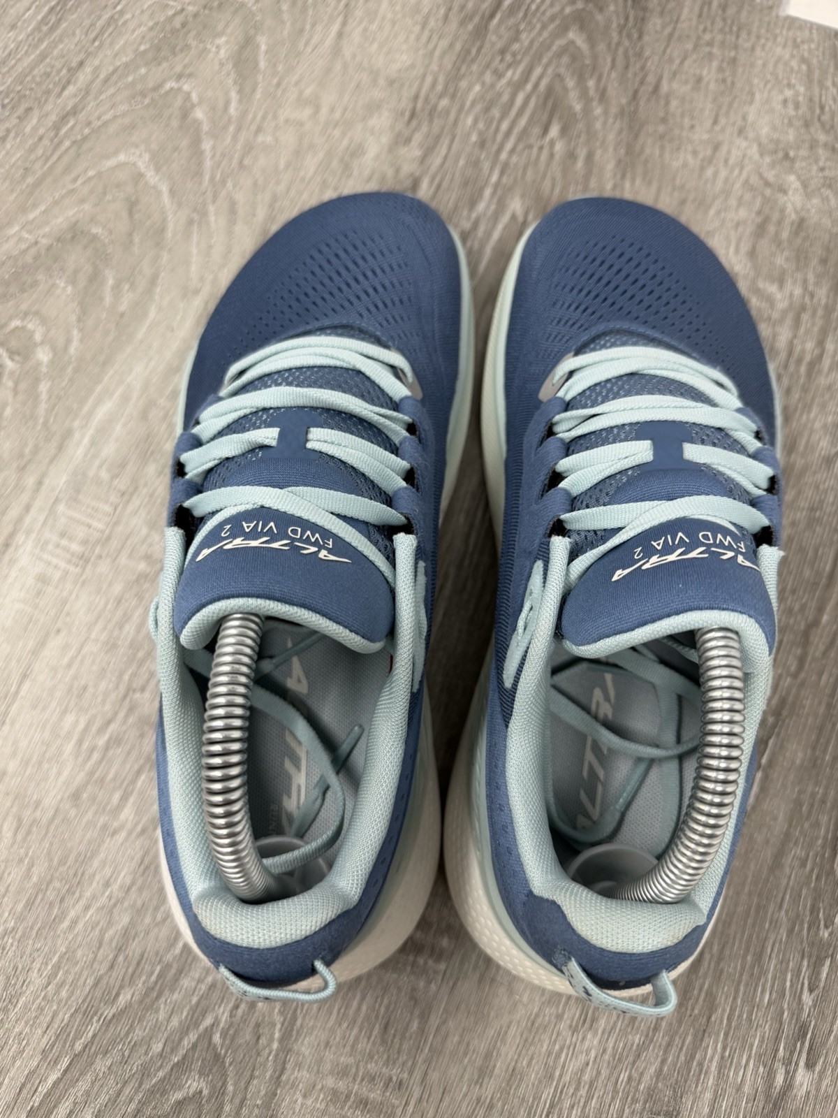 Altra FWD Via 2 Women’s Size 8.5 BLUE Athletic Running Walking Shoes Sneakers