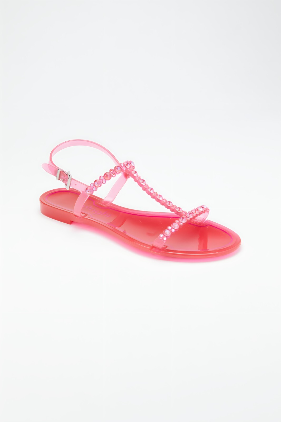 Women Sandals with Swarovski Crystal -Lollipop Size 38 (US 7 – 7 1/2) Menghi