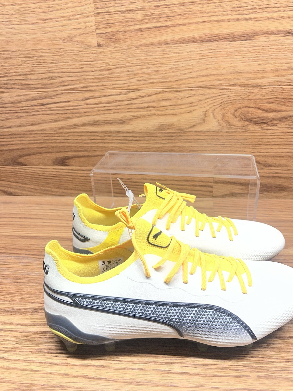 Puma King Ultimate FG/AG Women’s Size 9 Off White Soccer Cleats 107565-03 New