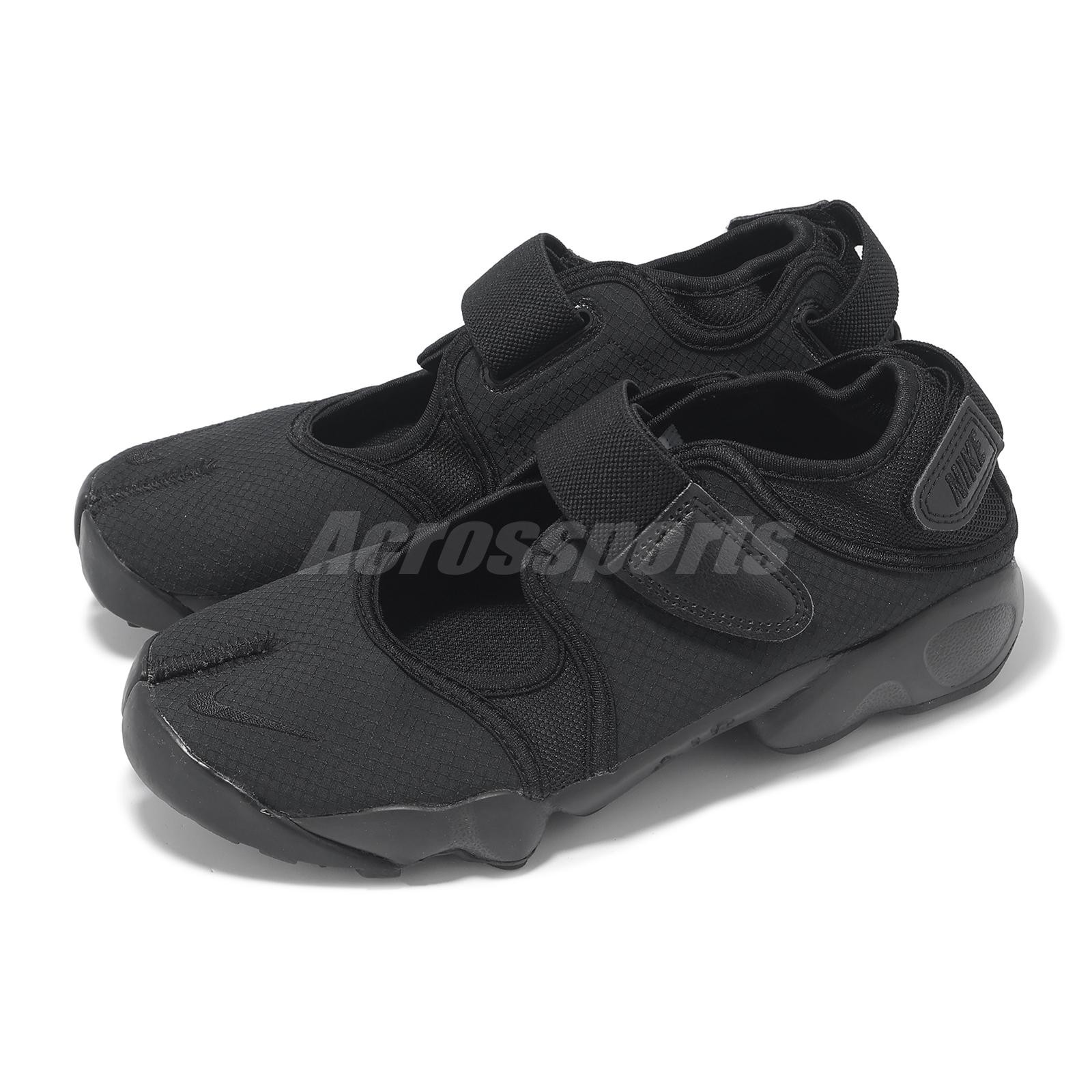 Nike Wmns Air Rift BR Triple Black Women Casual Lifestyle Shoes DN1338-004