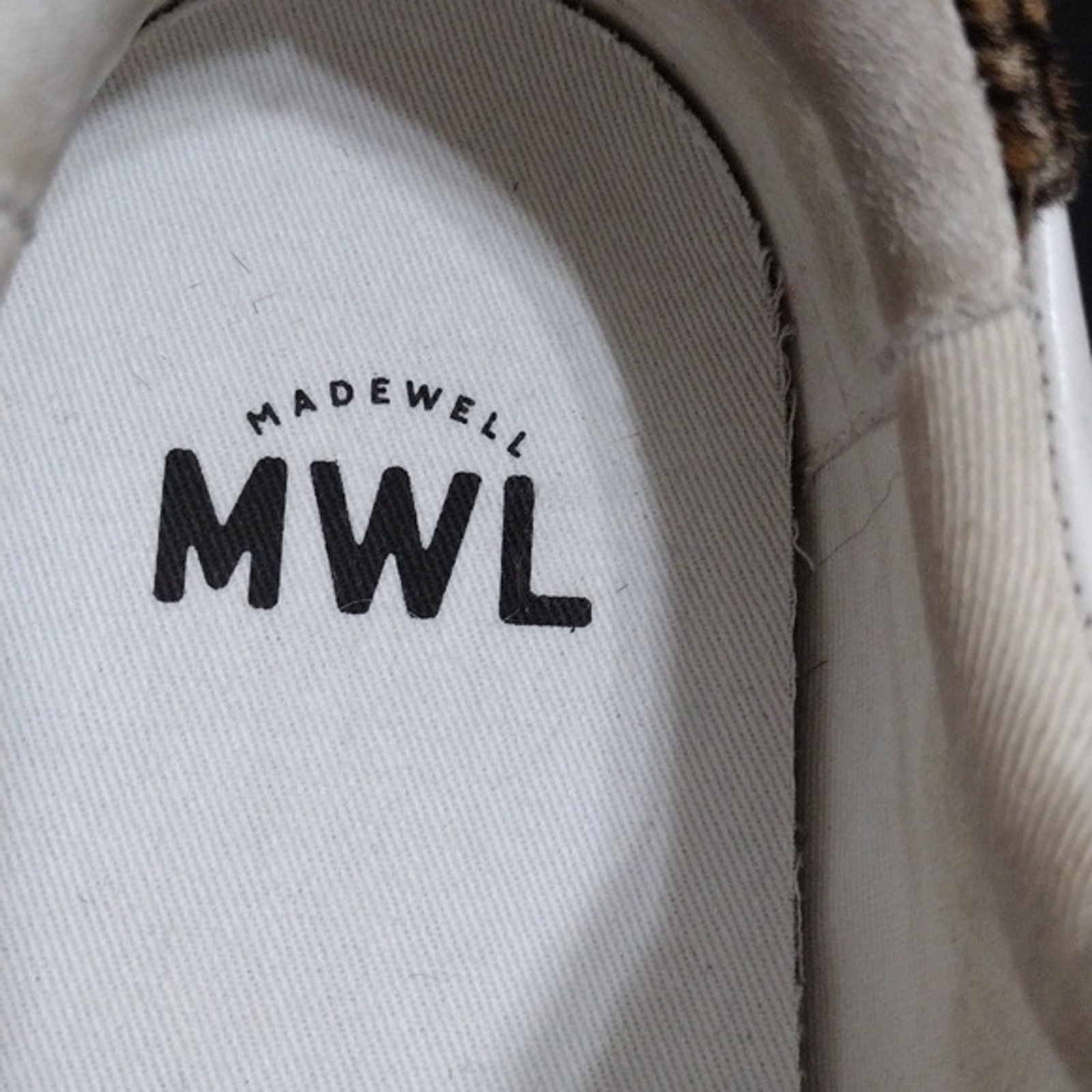 Madewell Kickoff Trainer Sneakers 6 Leather Calf Hair Eco Chic Platform Shoes