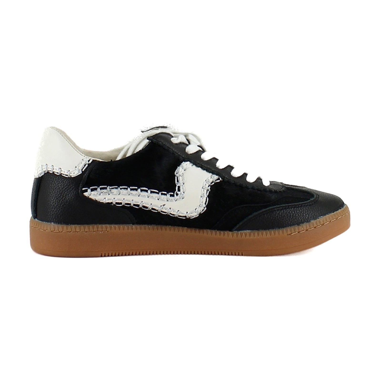 Dolce Vita Notice Stitch Womens Fashion Sneakers Leopard Multi