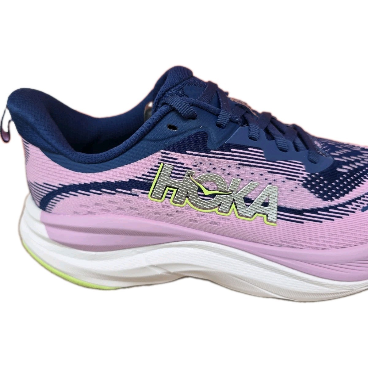 HOKA Women’s Low Top Lace-Up Athletic Sneakers Pink, Size 7.5B