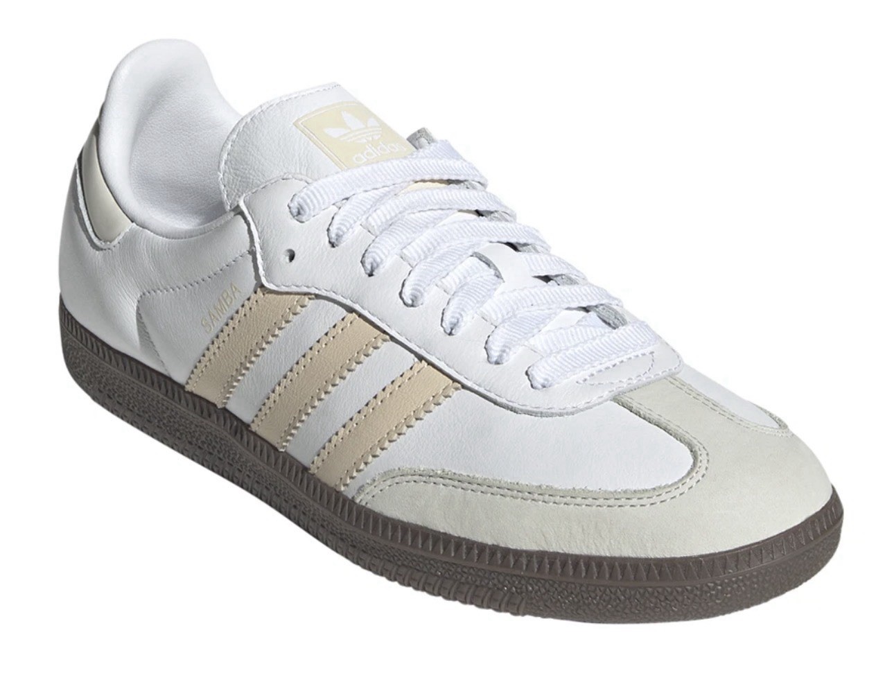 adidas Samba Og Lace Up Womens White Sneakers Casual Shoes JH7300