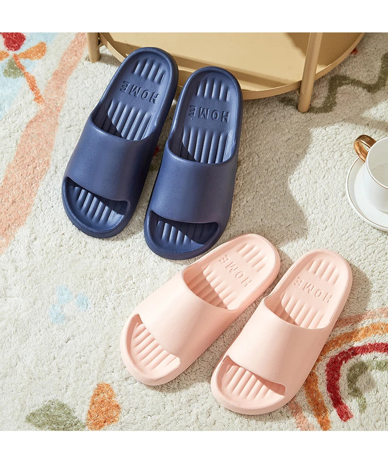 Soft Slippers Couples Home Outdoor Slipper Summer Women Bedroom Thick Bottom Sho