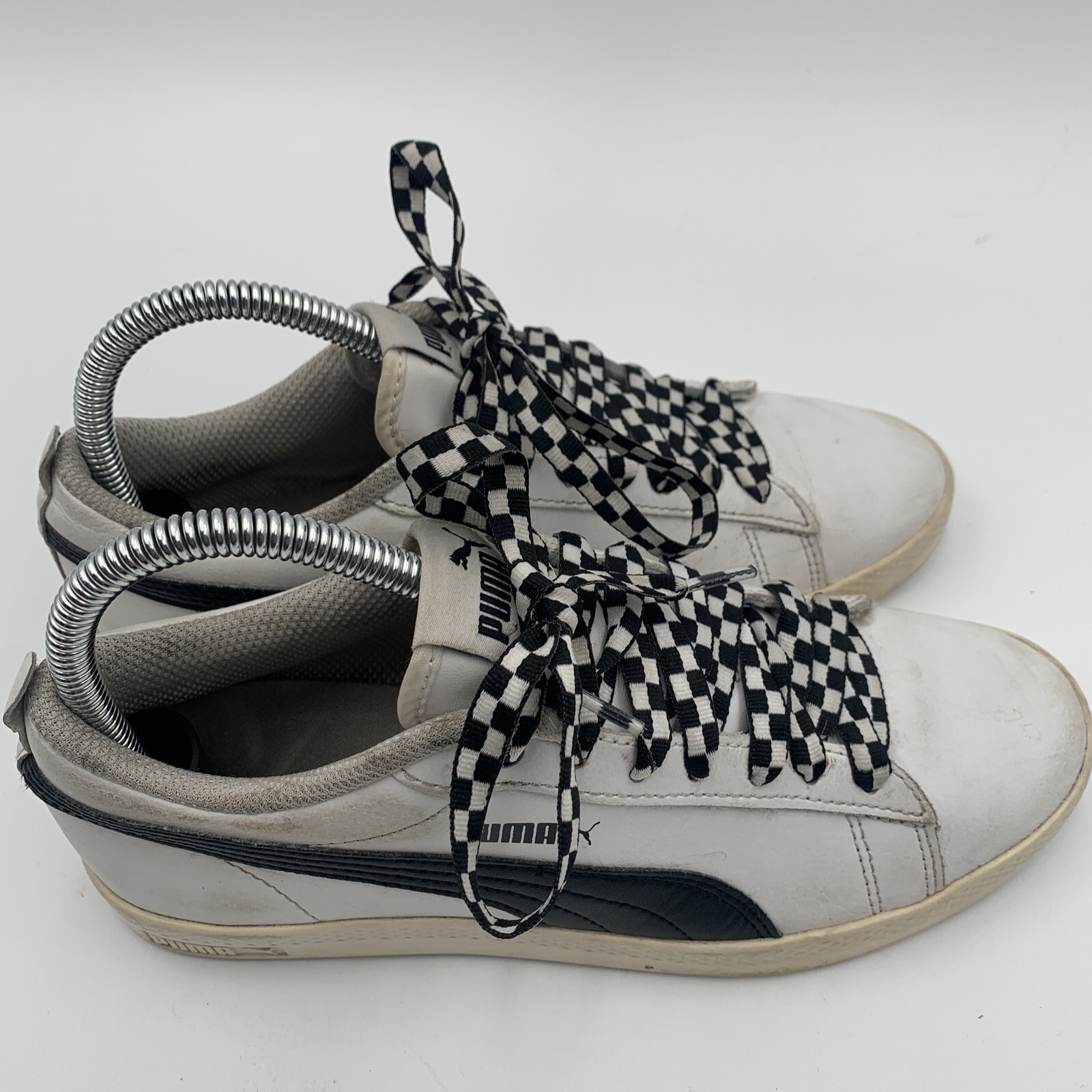 Puma Womens Shoes Sz 7 Smash White Casual SOHO V2 365208-01 Breakdance Hip Hop