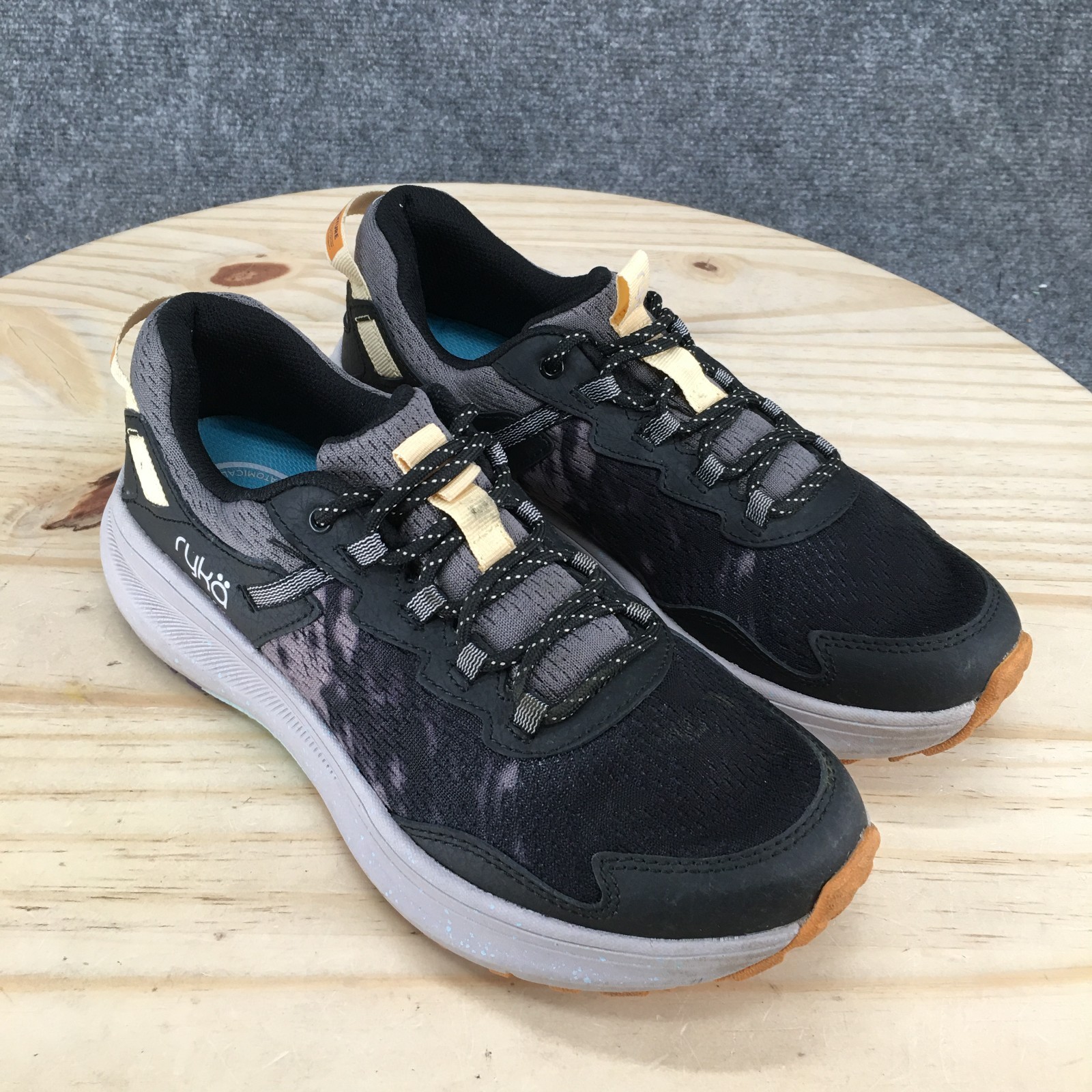 Ryka Shoes Womens 10 M Taiga Trail Sneakers Multicolor Lace Up Low Top Athletic