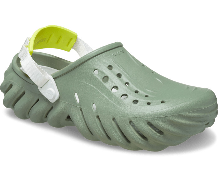 Crocs Echo Clogs Moss Green Unisex Adults MSRP $70