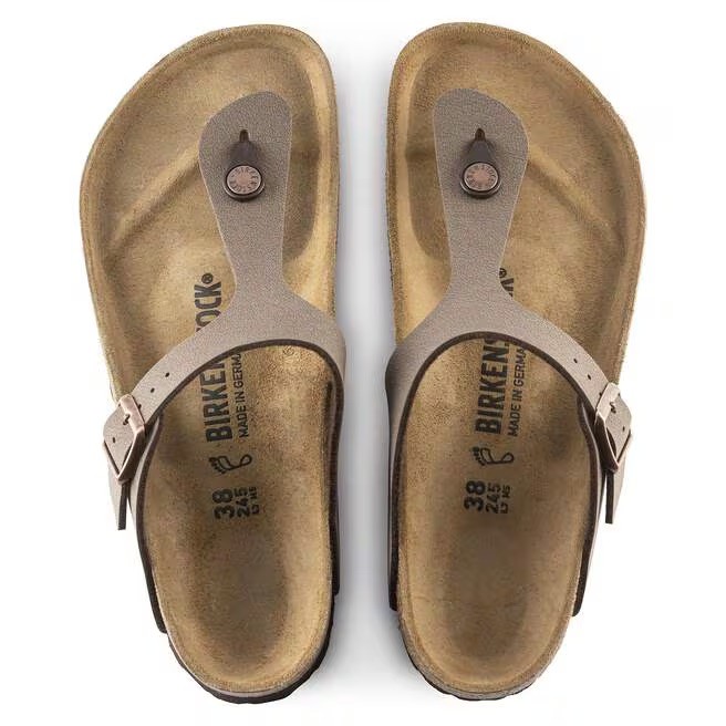 Birkenstock Unisex Mayari Birkibuc, Mocha [43751], NEW