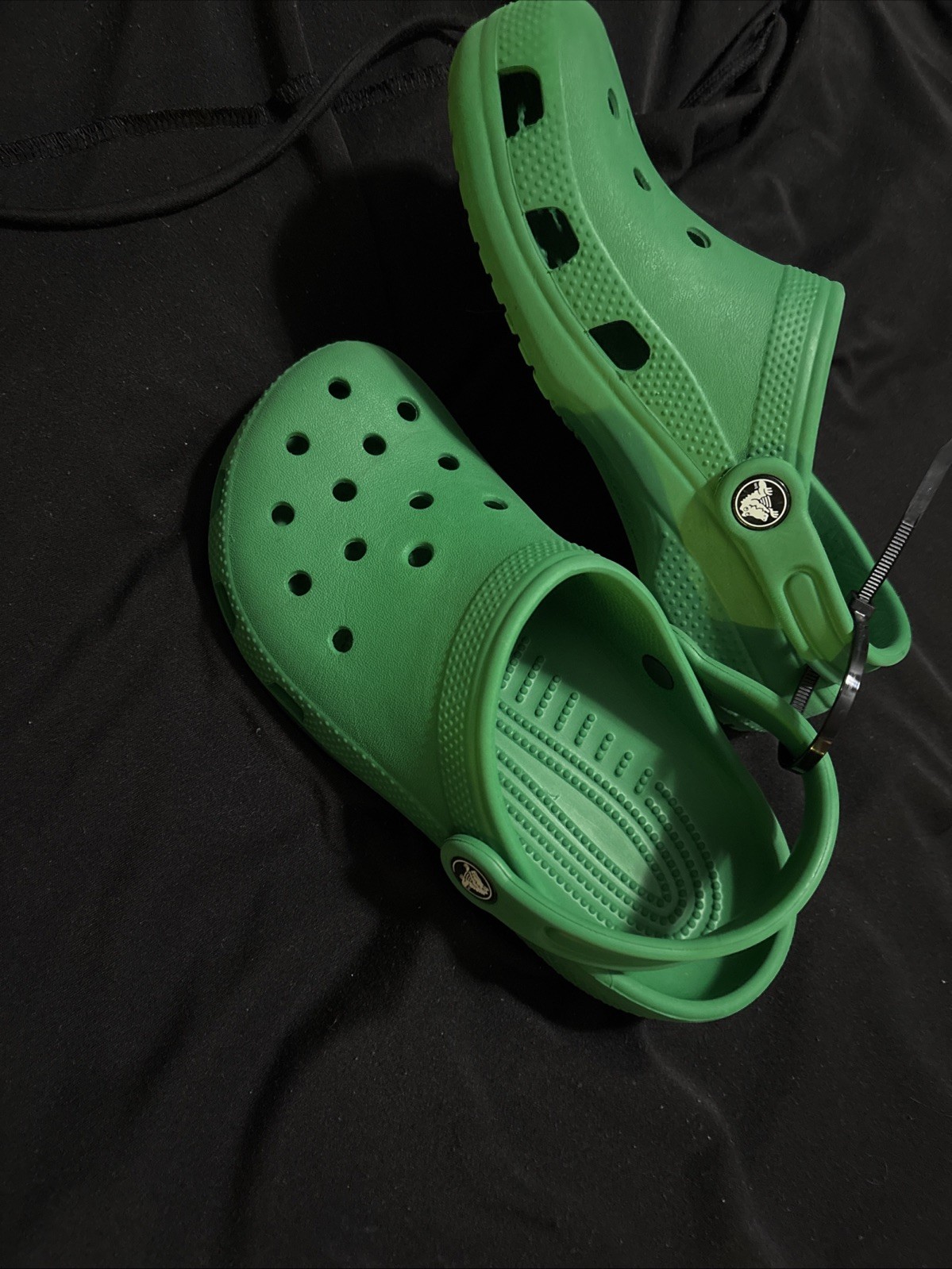 Croc Classic Clogs Vibrate Green Size 3