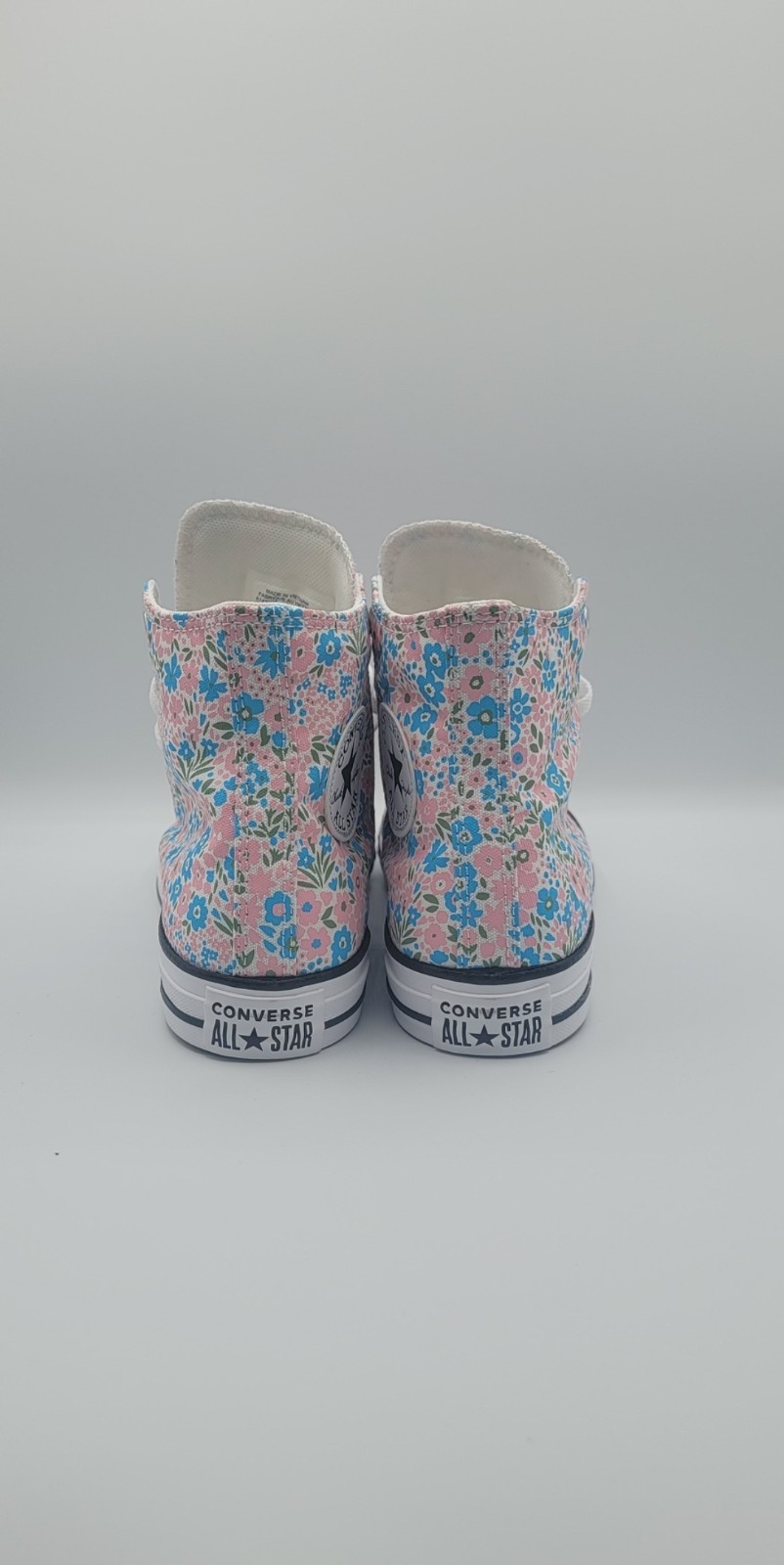 NIB Converse Chuck Taylor All Star Hi Mini Flowers A14980F Women’s 9 Men’s 7 Flo