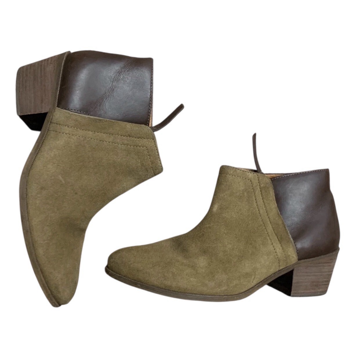 Madewell Boots Leather Ankle 8.5