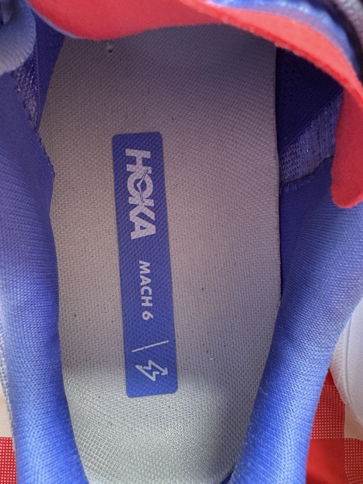 Hoka One One Mach 6 Running Shoes Mirage/Stellar Blue Women’s 10B 1147810-MLL
