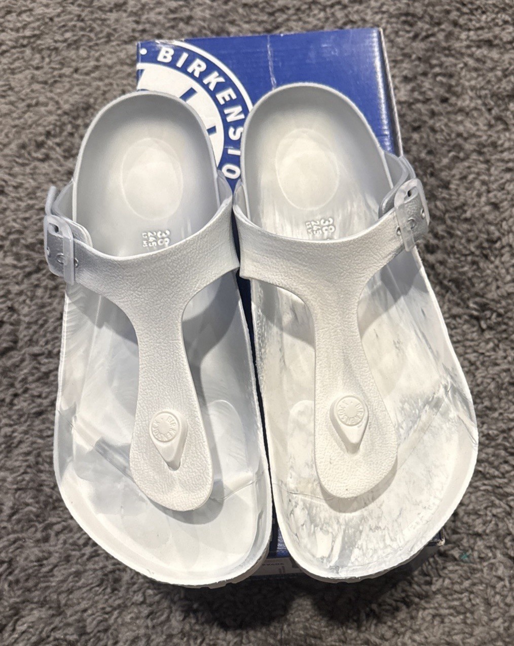 Birkenstock Gizeh Eva Sandals Size 39 USA #8 New I’m Box Never Worn