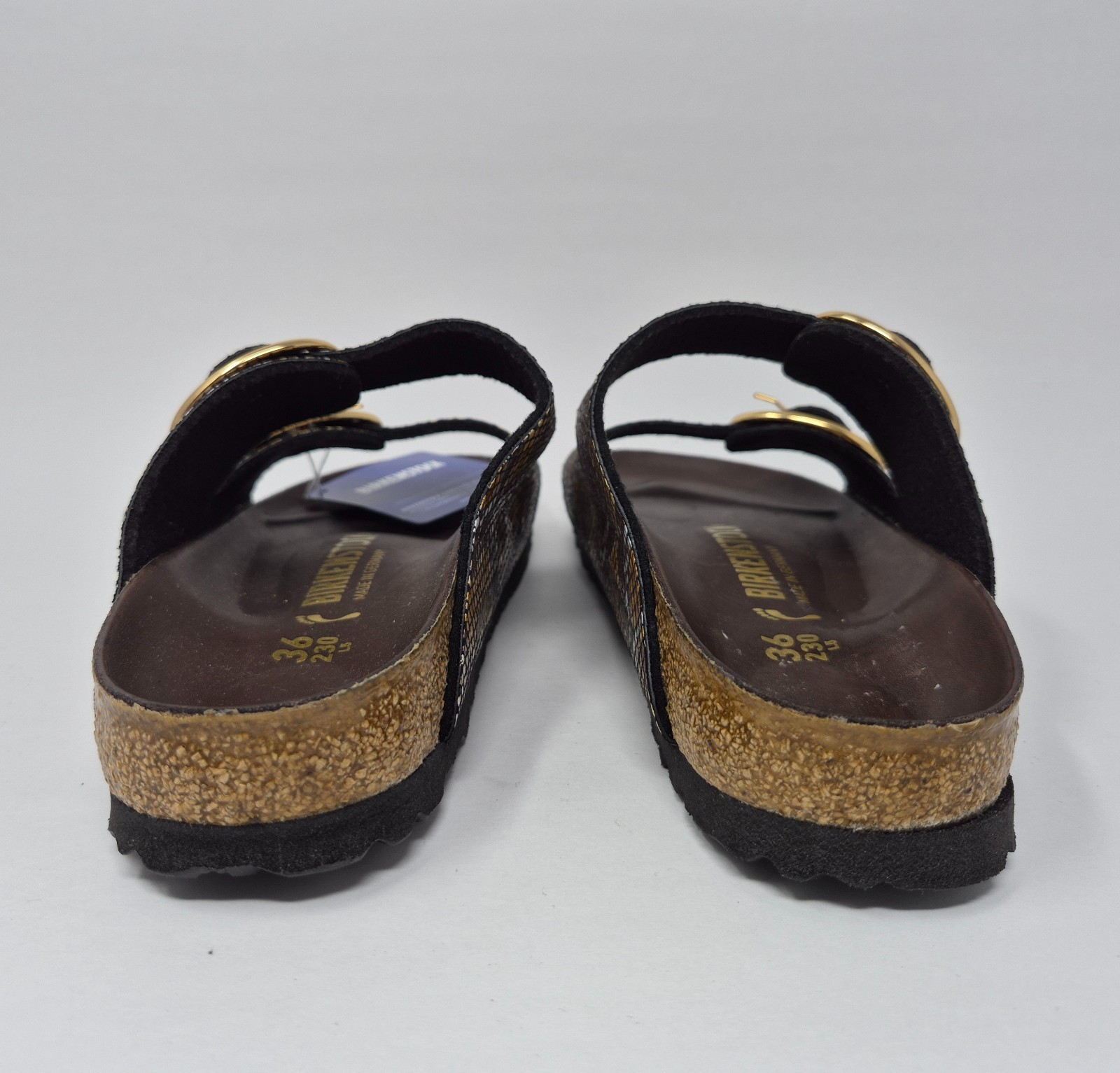 Birkenstock Women’s EU 36 = US 5 Arizona Big Buckle Python Narrow Sandals READ