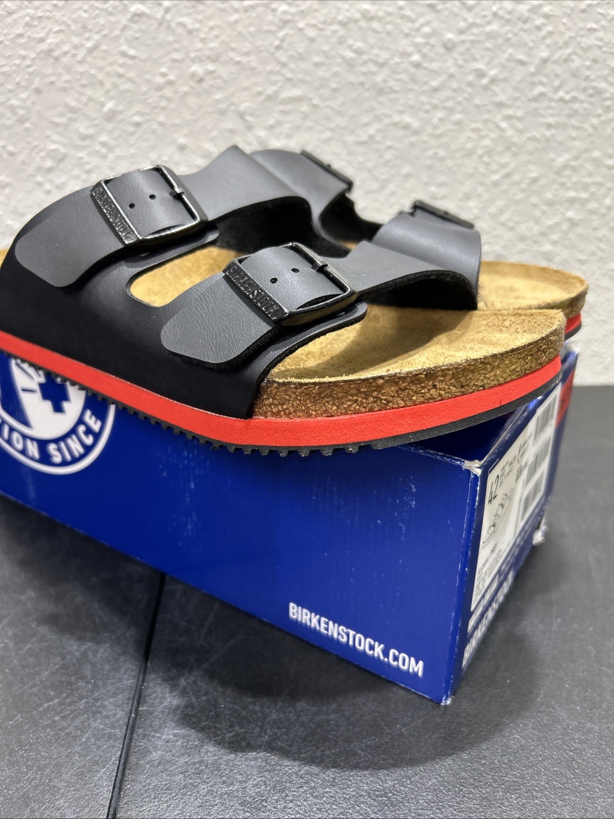 Birkenstock Arizona Prof Black EU 42 US W11 M9