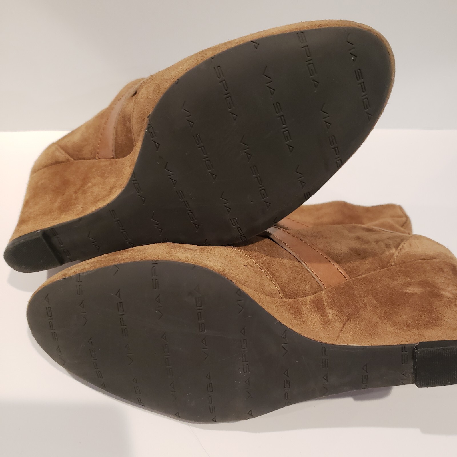 VIA SPIGA FELICE COLOR Pull On Wedges Ankle Boots SZ 5 5.5