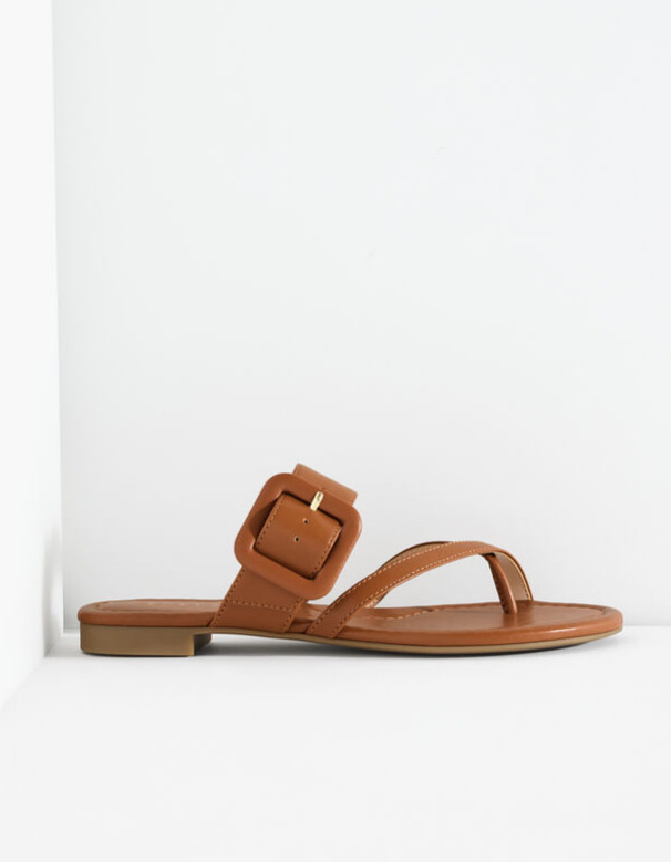 Talbots Camy Buckle Slides – BLACK, Medium (NEW)