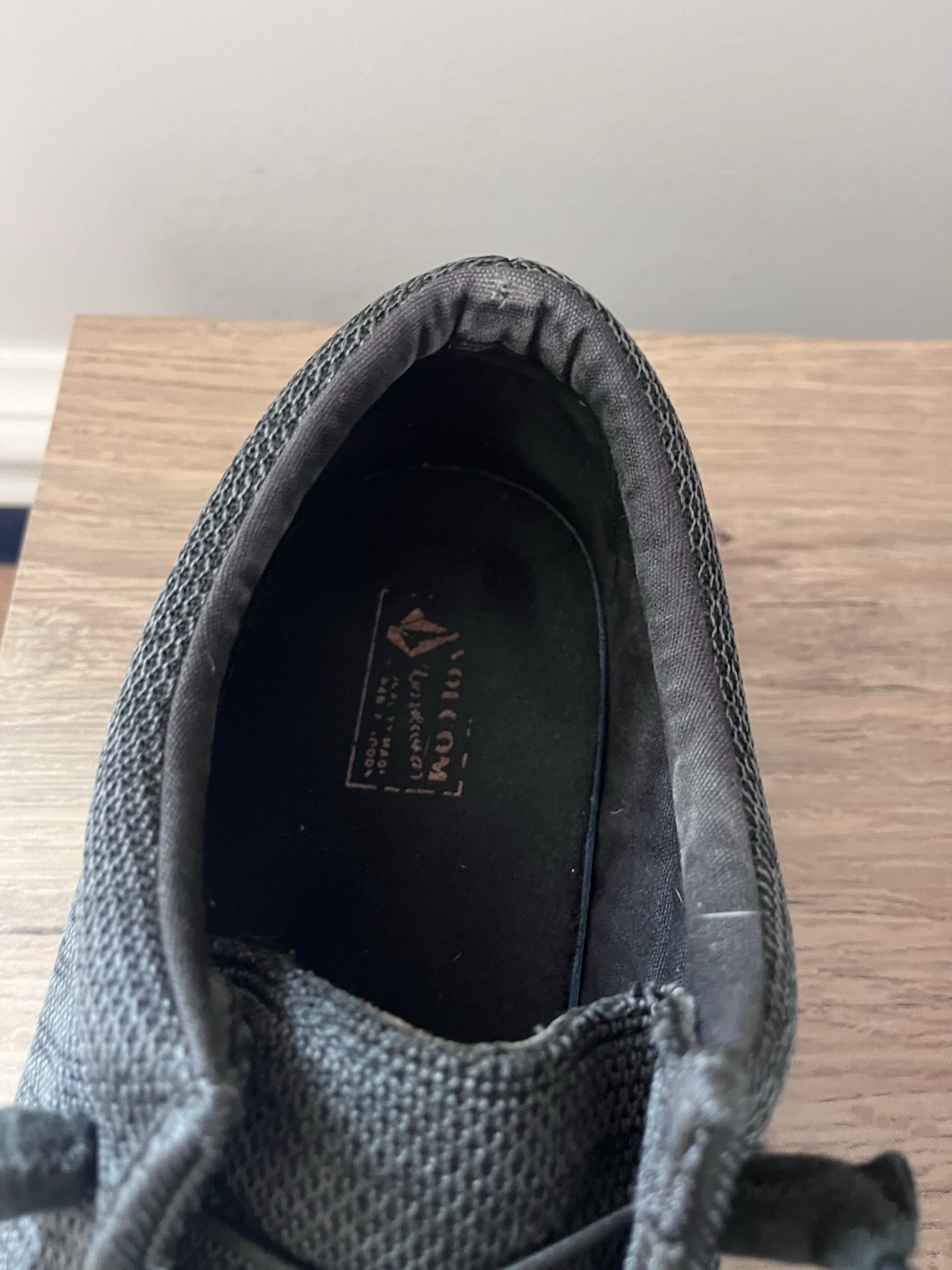 Volcom Chill grey fabric lightweight work shoe Mens 11 composite toe M1
