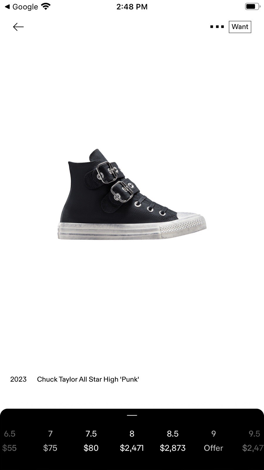 Converse Lot (4 Pairs) Size 8 Men/10 Women. Open to Reasonable Offers.