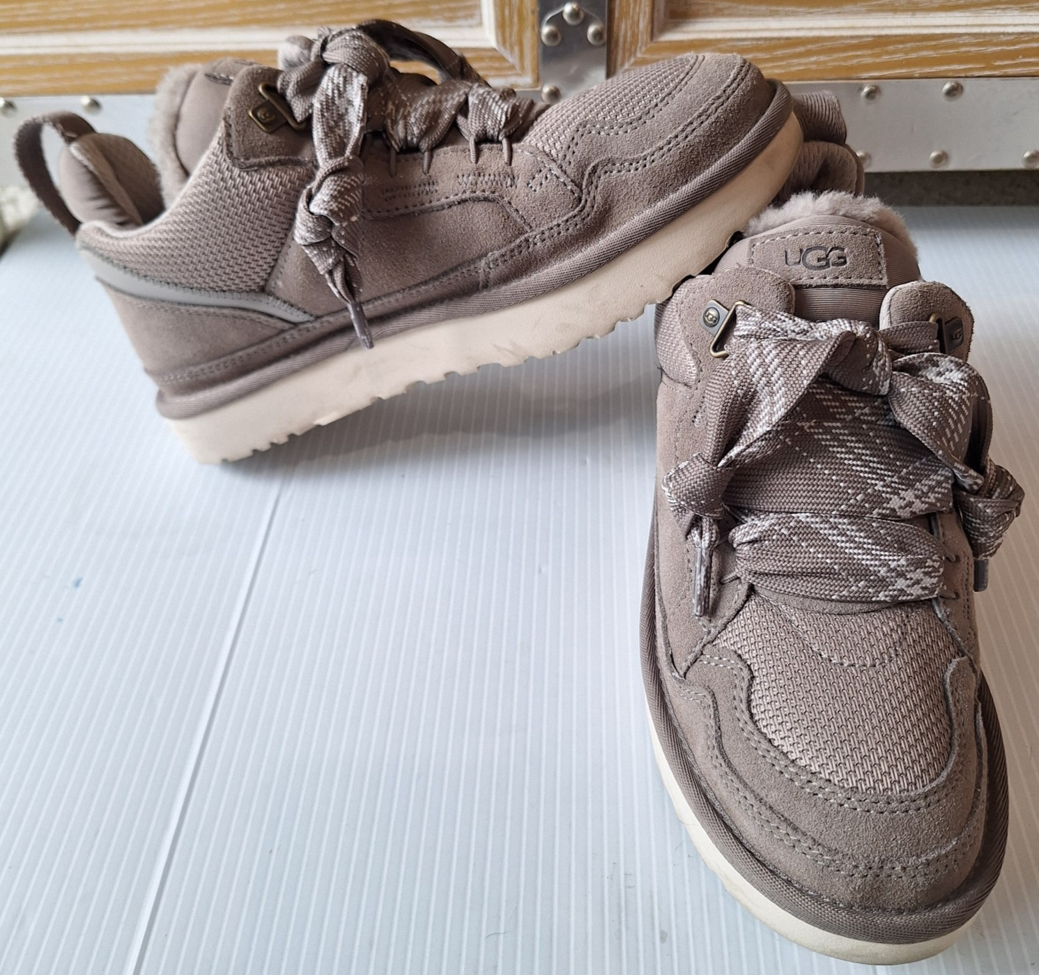 UGG Women’s Lowmel Sneaker Size 8 Campfire Color