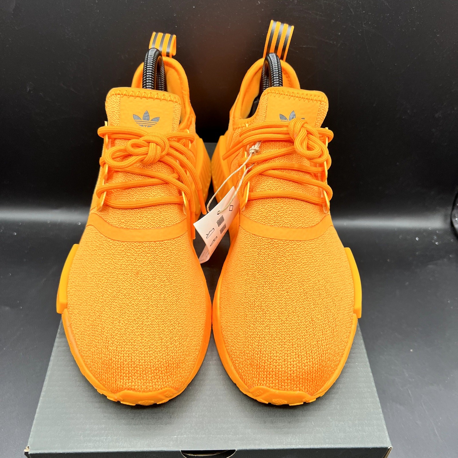 NEW Adidas NMD R1 Women’s Shoes Size 6.5 Bright Orange Sneakers Athletic GV9439