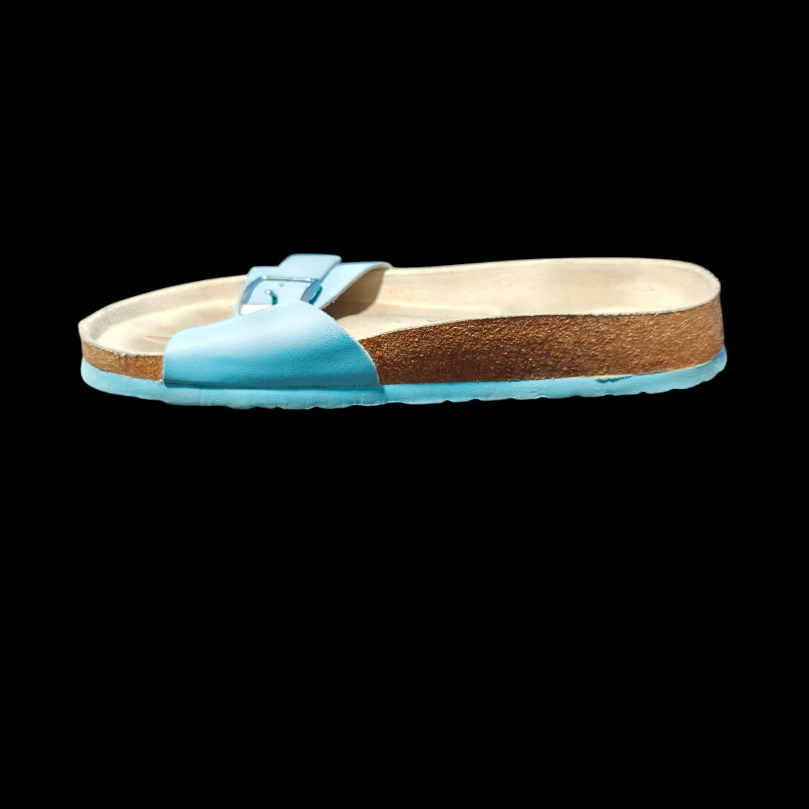 Tula Madrid By Birkenstock Sandals Slide Blue Casual Slip On Women’s Size 8.5