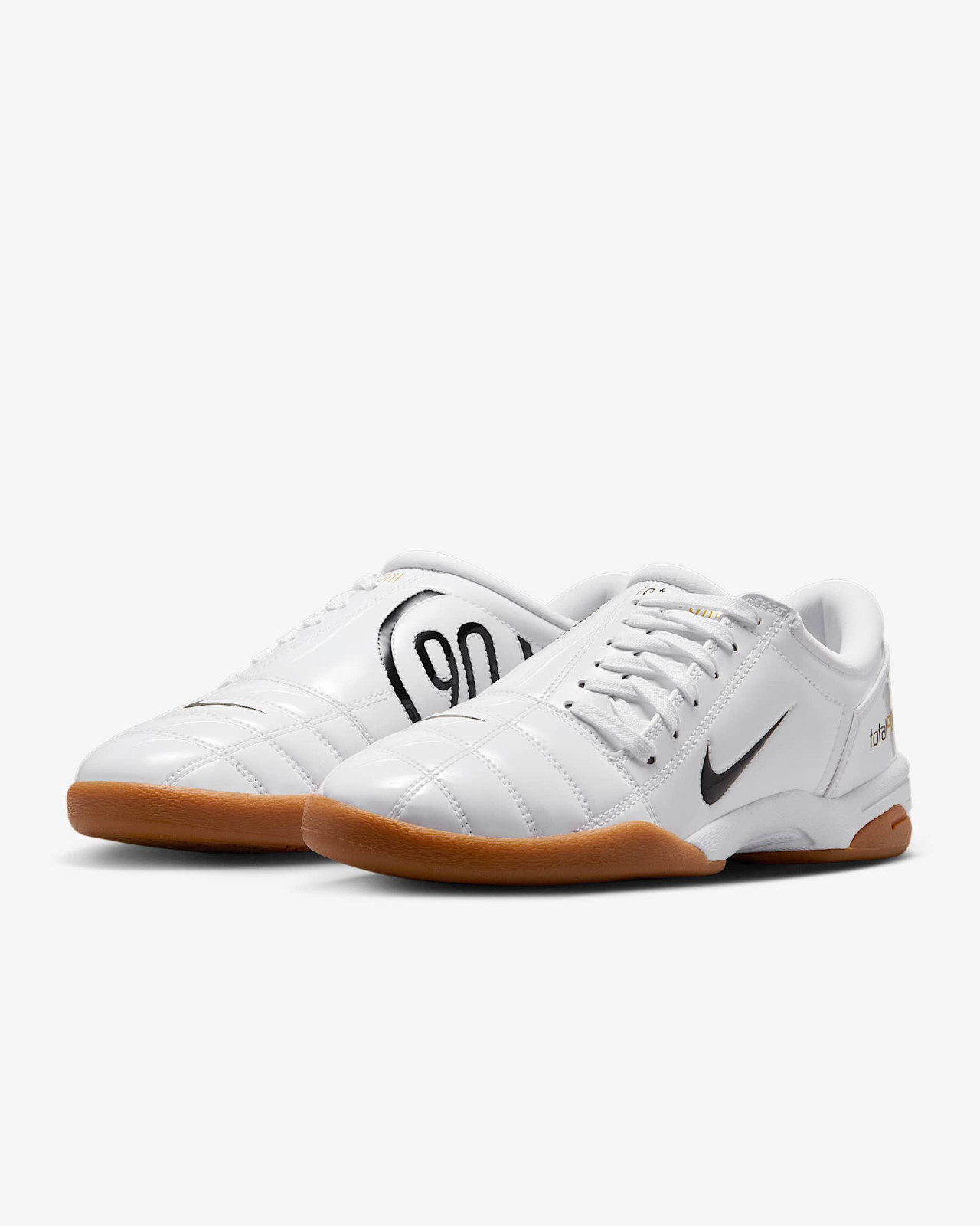 Nike WMNS Total 90 3 White Metallic Gold Black IB5666-100 Women’s Size