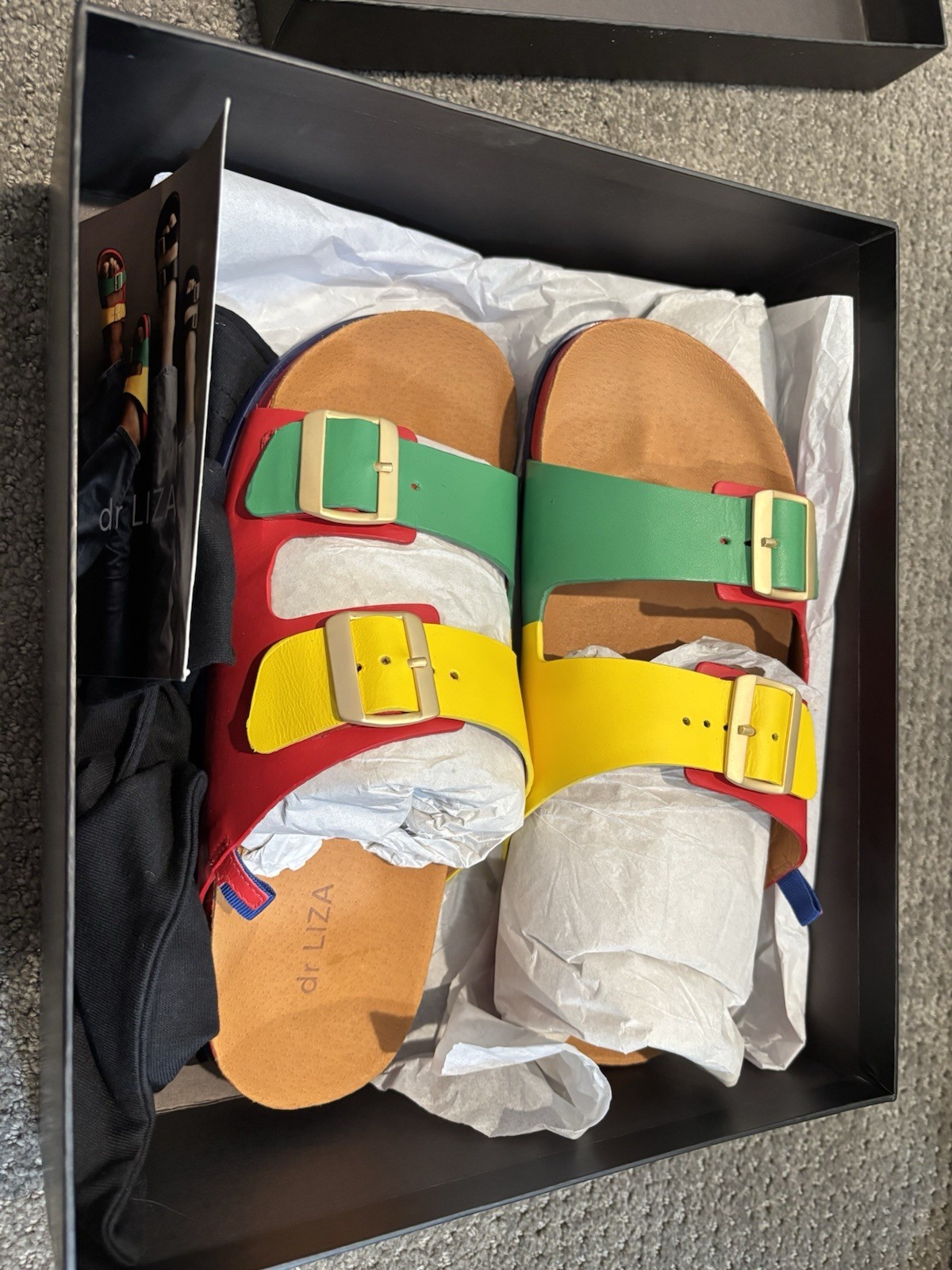 Dr Liza Rainbow Slides size 9