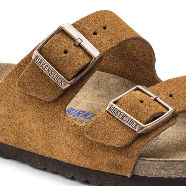 Birkenstock Arizona Mink Suede Leather Unisex Sandals Size EU 37-45