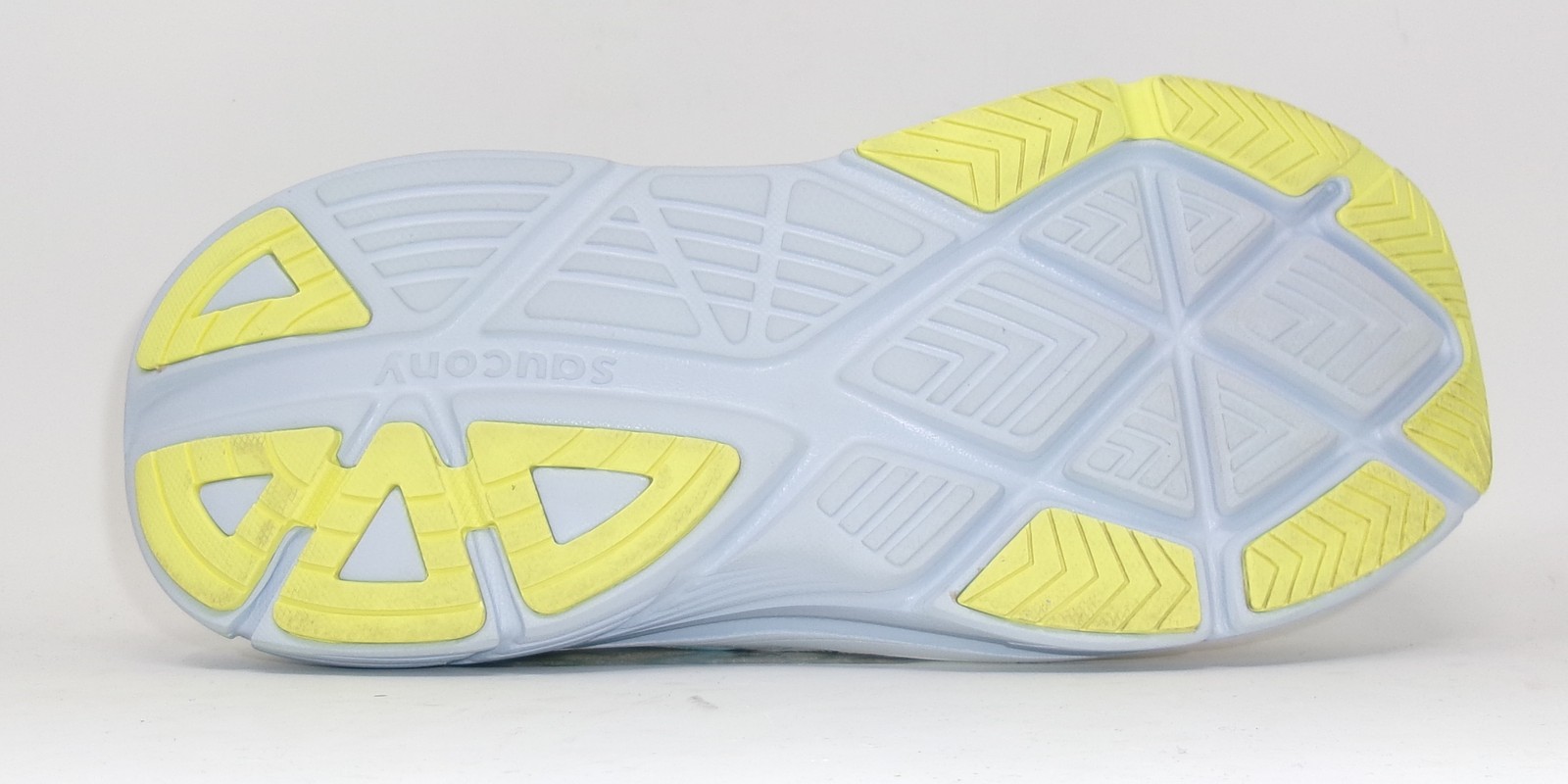 Saucony Women’s Guide 18 Running Shoes, White/Ice Melt, US 10.5 – GENTLY USED