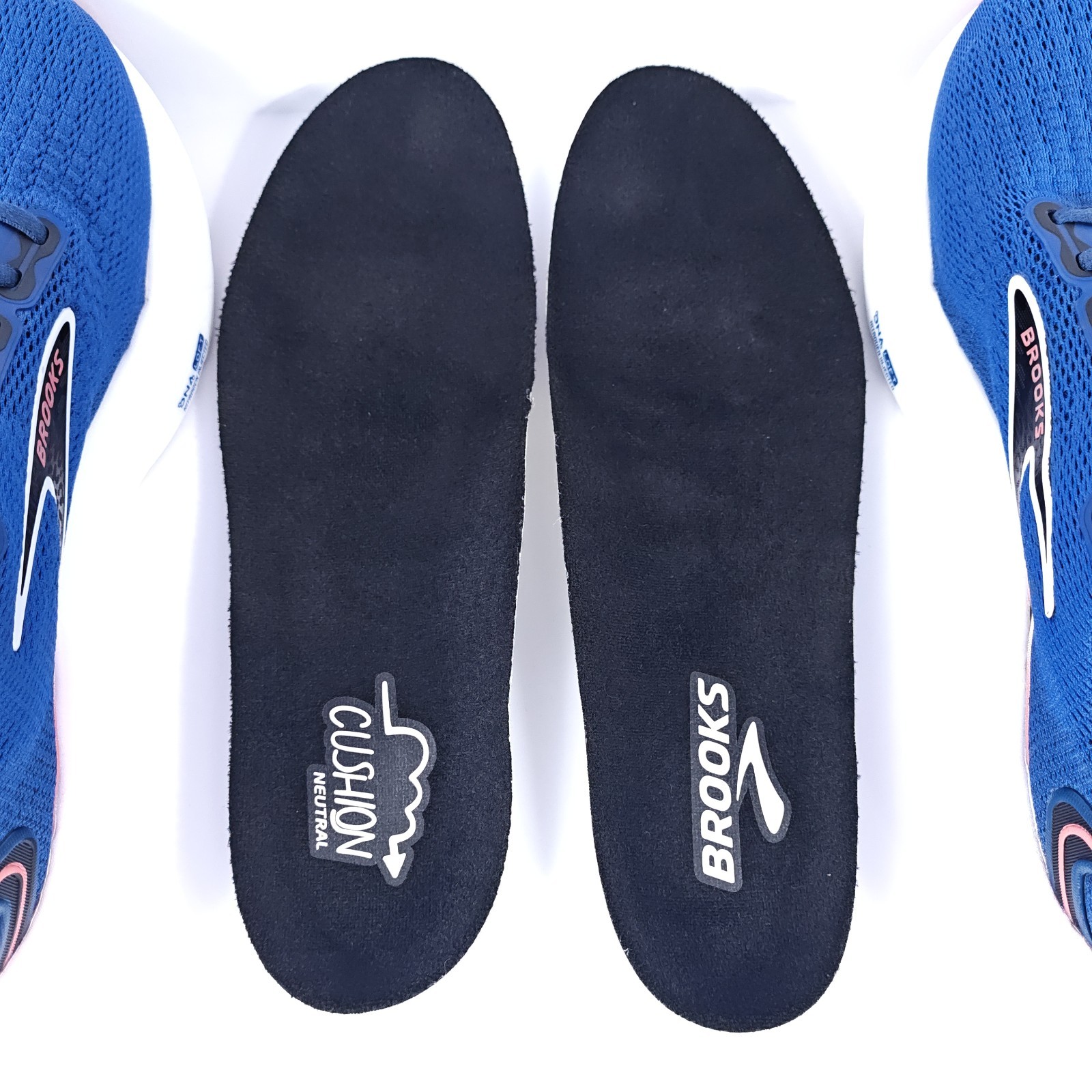 Brooks Glycerin 21 Womens 9.5 Wide Neutral Max Cushion Road Running Shoes Blue