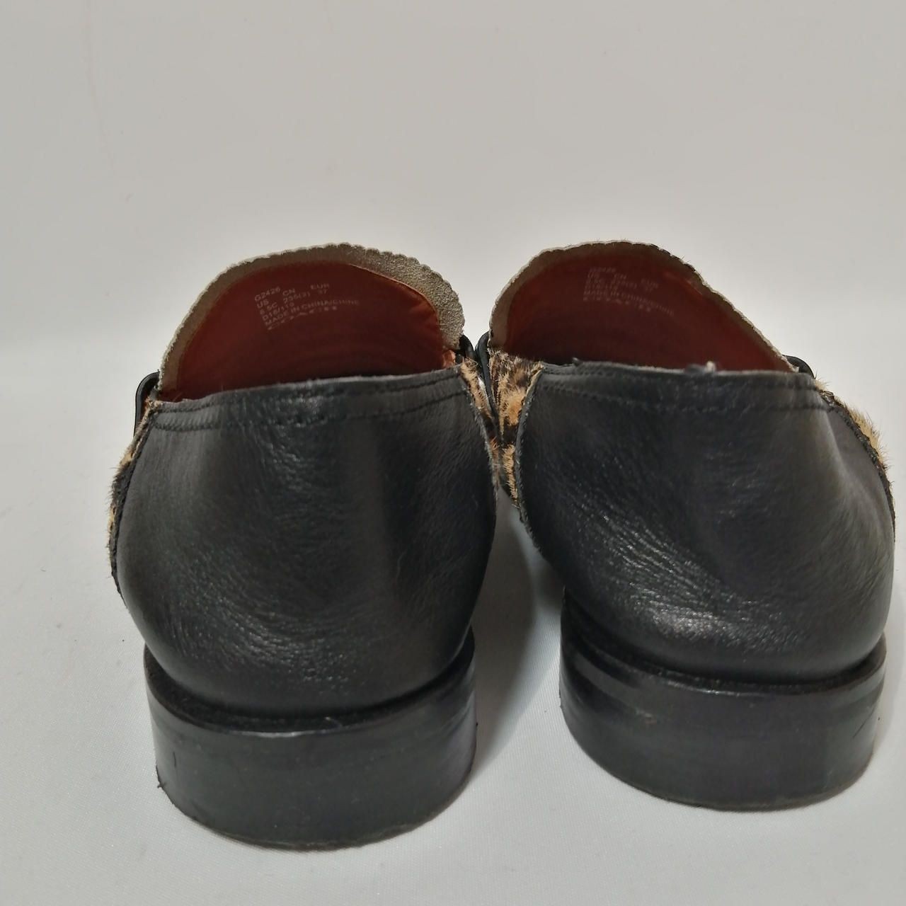 Coach Haraco Loafers Leopard G2426 Used