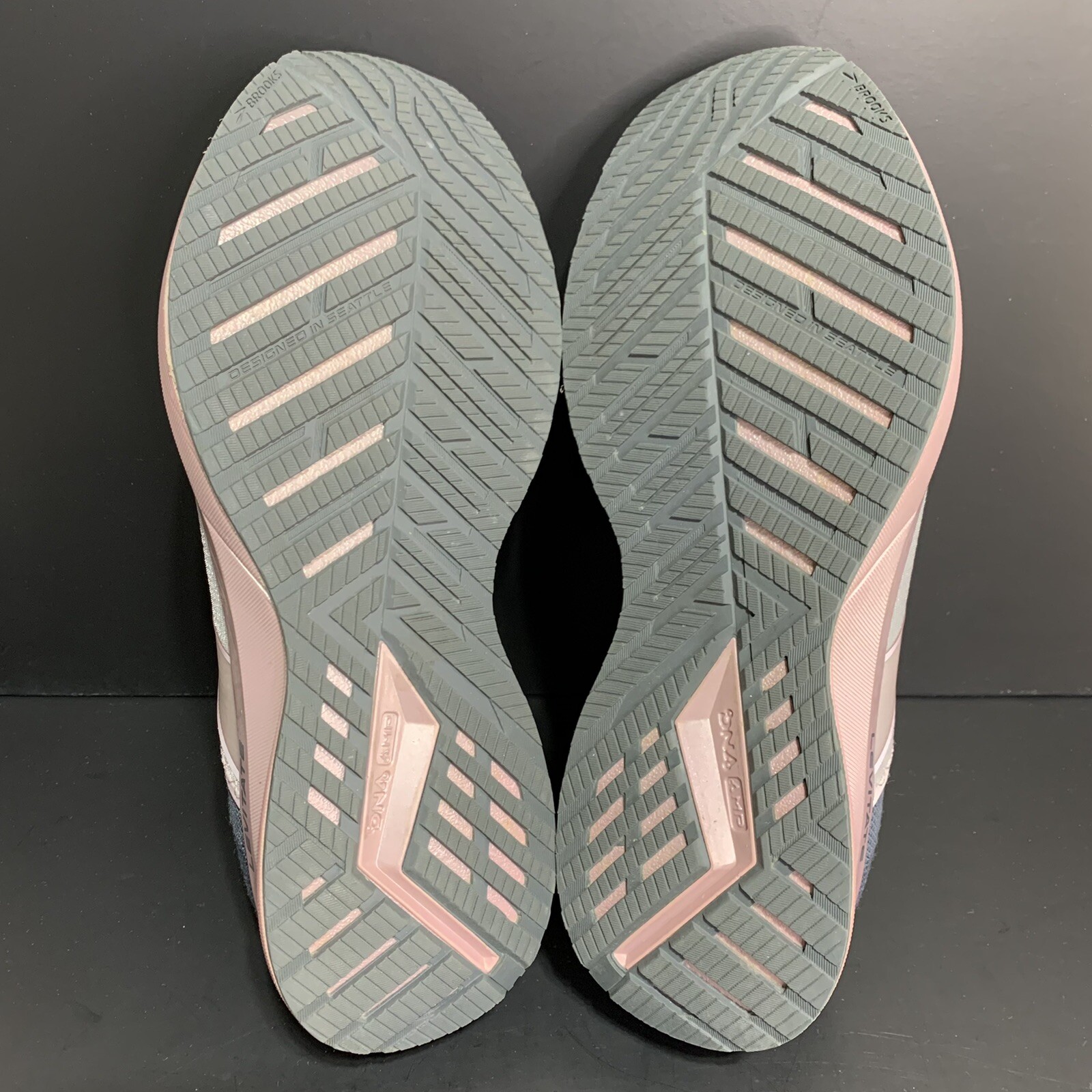 Brooks Levitate 4 LE Running Shoes 1203471B074 Grey Pink Women’s Size 11 B