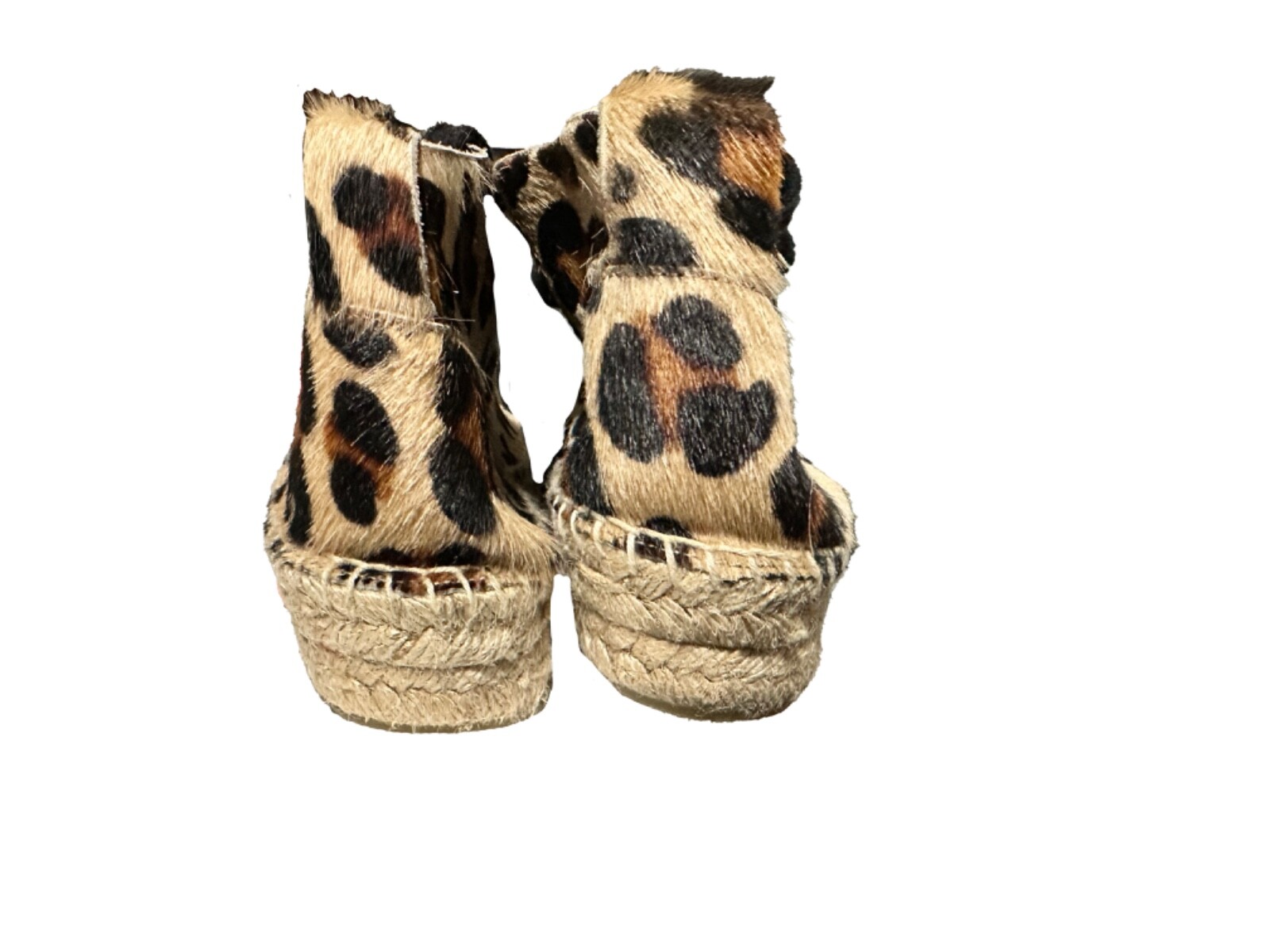 Bimba y Lola Pony-Style calfskin Espadrilles Made in Spain. Women’s